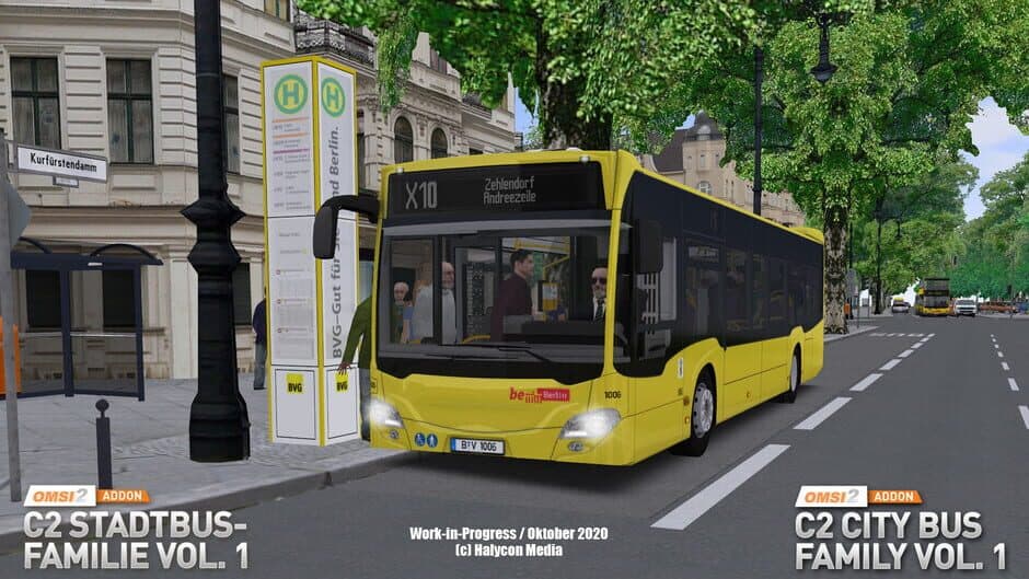 Скриншот 11 из OMSI 2: C2-Stadtbus-Familie Vol.1