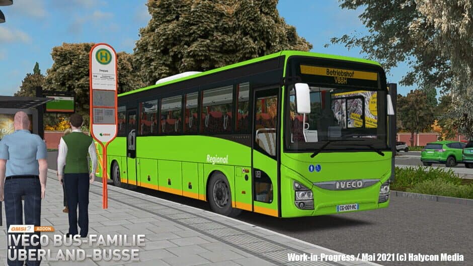 Скриншот 5 из OMSI 2: IVECO Bus Family Interurban Generation