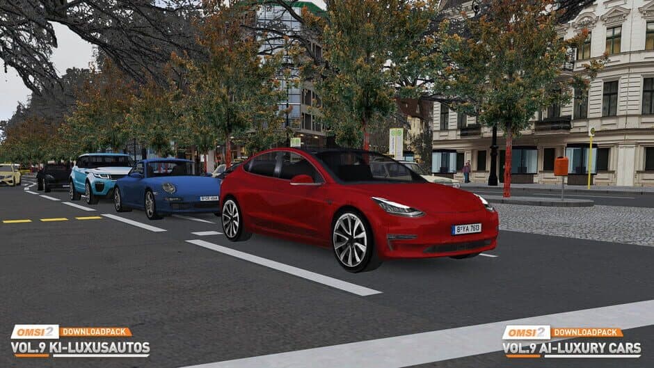 Скриншот 9 из OMSI 2: Downloadpack Vol.9 - KI-Luxusautos