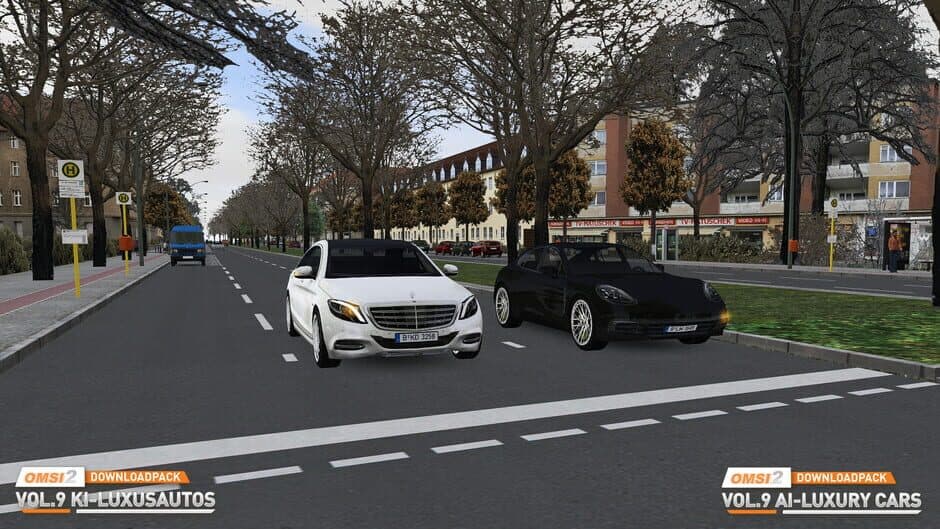Скриншот 6 из OMSI 2: Downloadpack Vol.9 - KI-Luxusautos