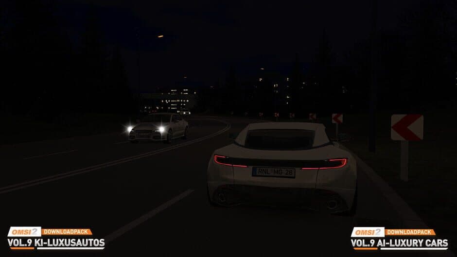 Скриншот 2 из OMSI 2: Downloadpack Vol.9 - KI-Luxusautos