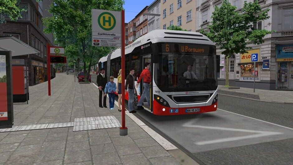 Скриншот 12 из OMSI 2: HafenCity - Hamburg Modern