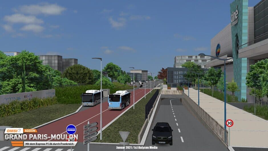 Скриншот 9 из OMSI 2: Grand Paris-Moulon