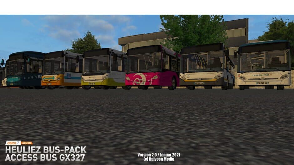 Скриншот 8 из OMSI 2: Heuliez Bus-Pack Access Bus GX327