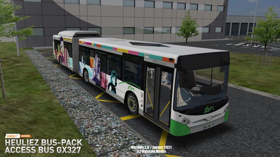 Скриншот 5 из OMSI 2: Heuliez Bus-Pack Access Bus GX327