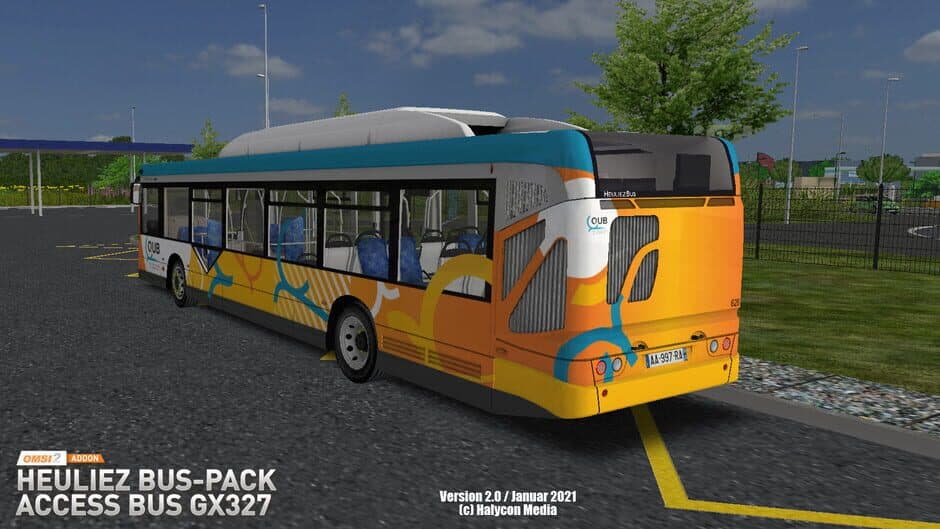 Скриншот 4 из OMSI 2: Heuliez Bus-Pack Access Bus GX327