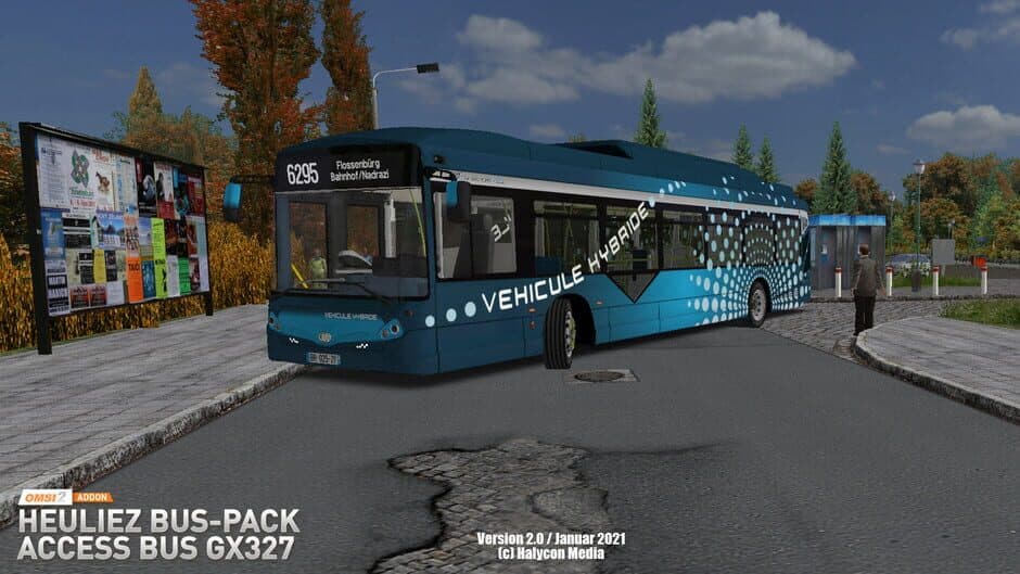 Скриншот 1 из OMSI 2: Heuliez Bus-Pack Access Bus GX327