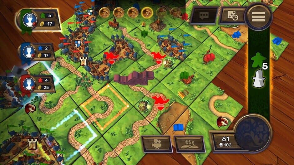 Скриншот 3 из Carcassonne: The Official Board Game - The Princess & the Dragon