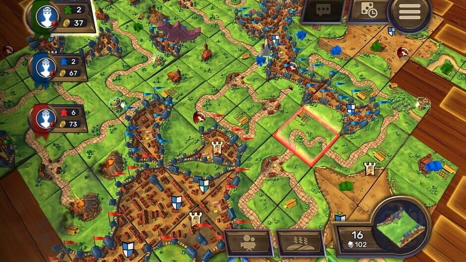 Скриншот 1 из Carcassonne: The Official Board Game - The Princess & the Dragon