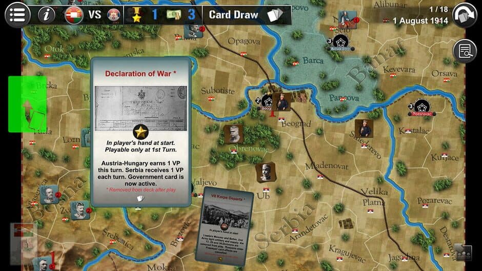 Скриншот 7 из Wars Across the World: Serbia 1914