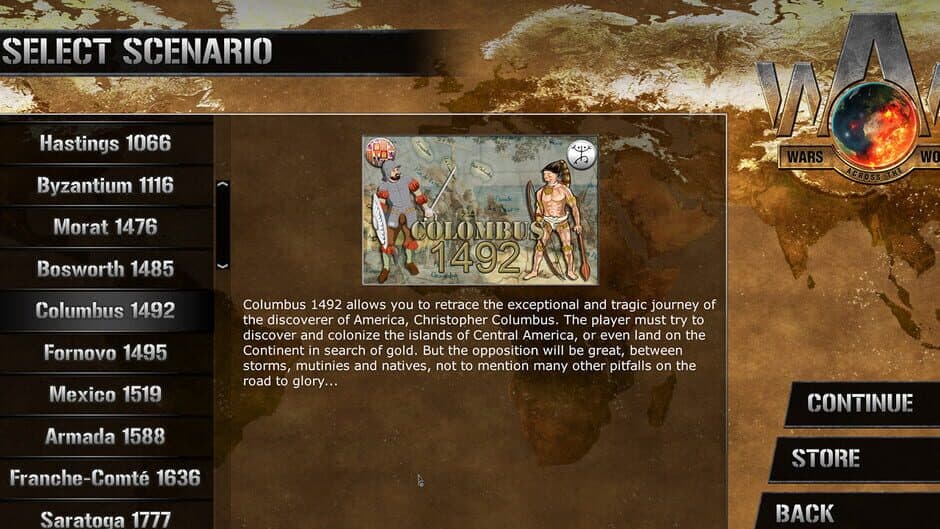 Скриншот 1 из Wars Across the World: Columbus 1492