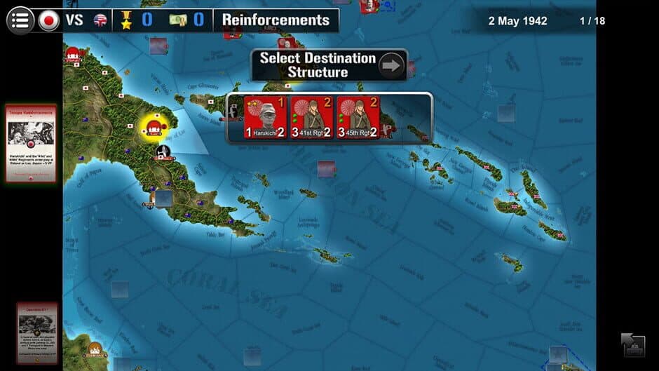 Скриншот 6 из Wars Across the World: Coral Sea 1942