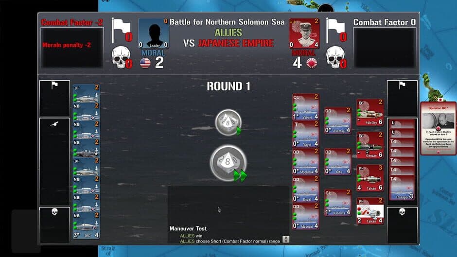 Скриншот 8 из Wars Across the World: Coral Sea 1942