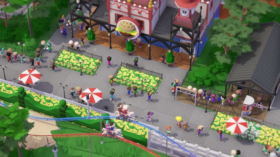 Скриншот 1 из Parkitect: Booms & Blooms