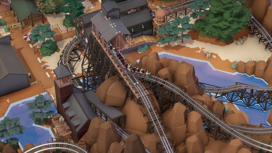 Скриншот 2 из Parkitect: Booms & Blooms