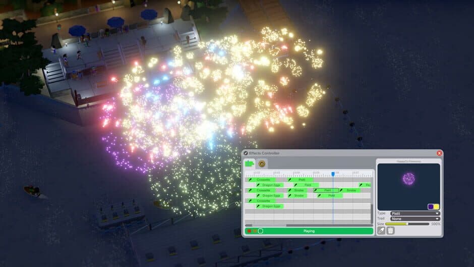 Скриншот 3 из Parkitect: Booms & Blooms