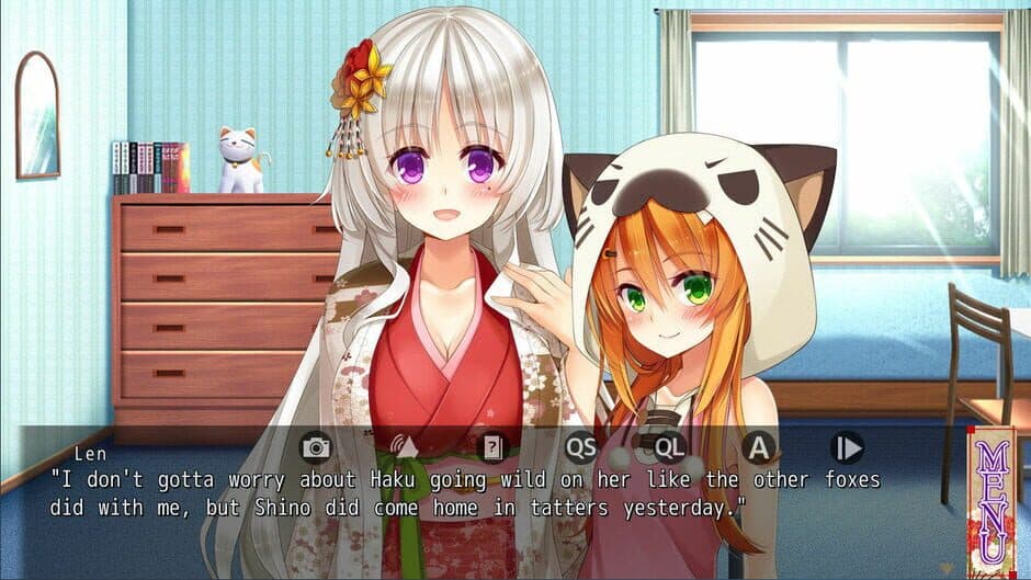 Скриншот 3 из Ne no Kami: The Two Princess Knights of Kyoto - Extra Story