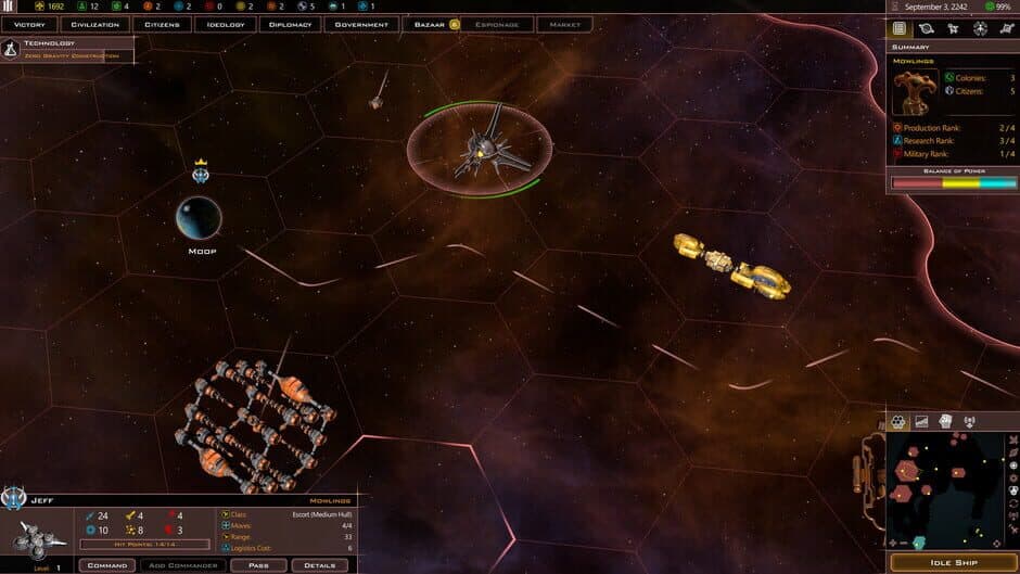Скриншот 1 из Galactic Civilizations III: Heroes of Star Control - Origins