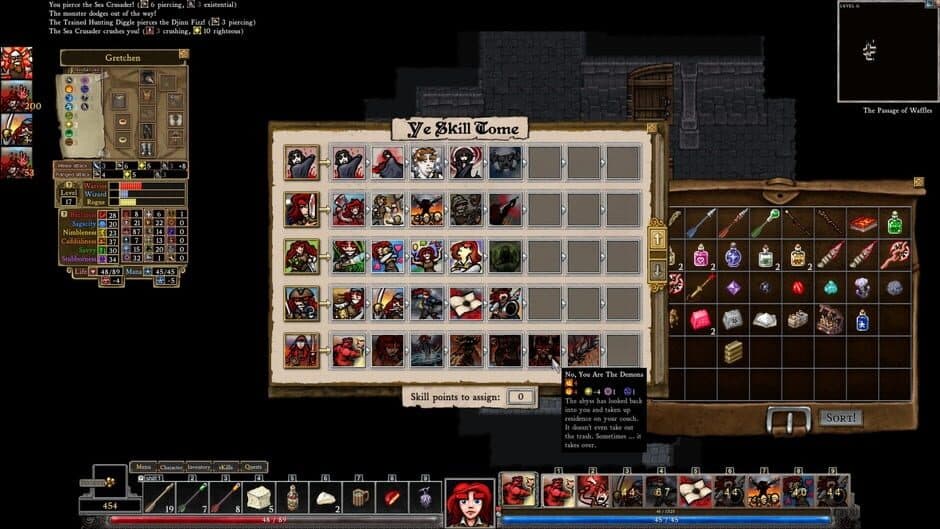 Скриншот 1 из Dungeons of Dredmor: Realm of the Diggle Gods