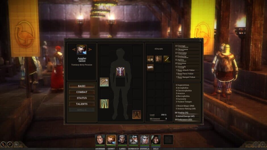 Скриншот 2 из Realms of Arkania: Blade of Destiny - With Blade and Brilliance