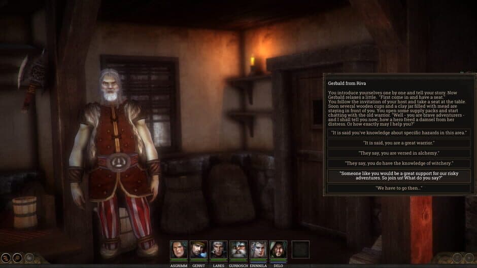 Скриншот 1 из Realms of Arkania: Blade of Destiny - With Blade and Brilliance