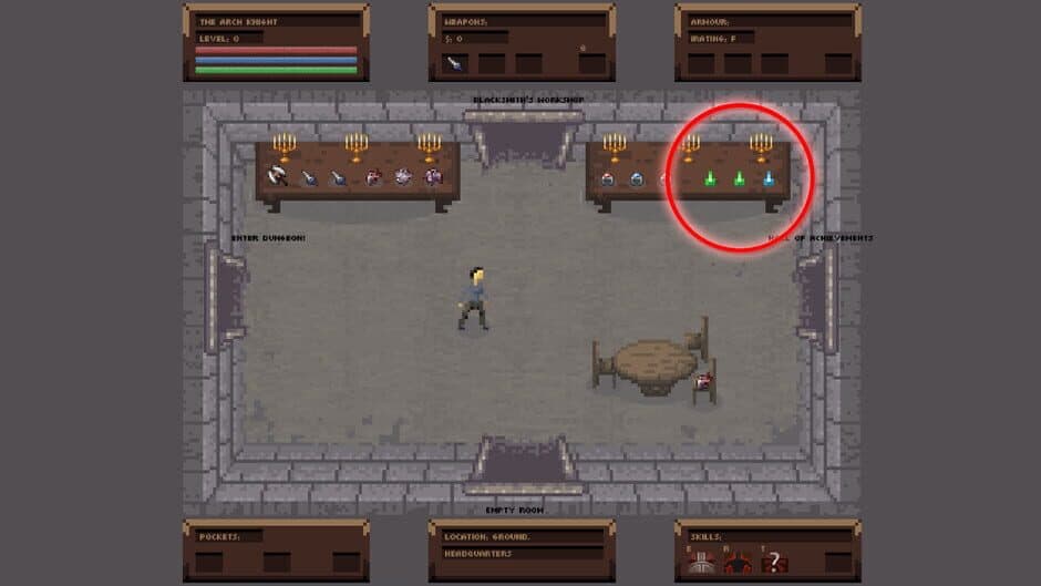 Скриншот 1 из No Turning Back: The Pixel Art Action-Adventure Roguelike - Potions Starter Pack