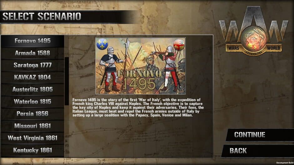 Скриншот 1 из Wars Across the World: Fornovo 1495