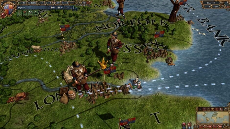 Скриншот 9 из Europa Universalis IV: Evangelical Union Unit Pack