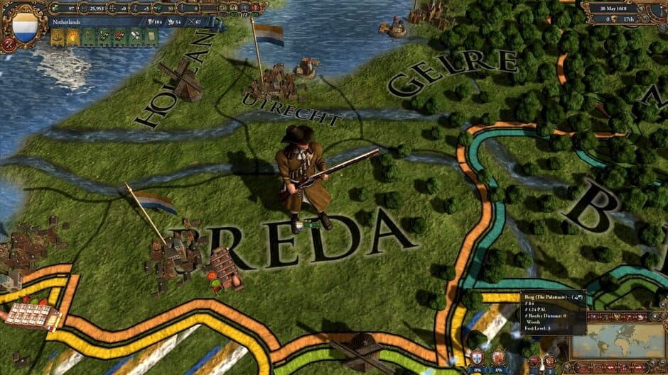 Скриншот 10 из Europa Universalis IV: Evangelical Union Unit Pack