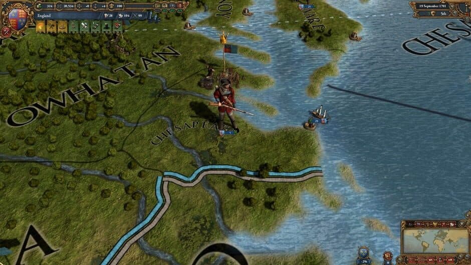 Скриншот 1 из Europa Universalis IV: Colonial British and French Unit Pack