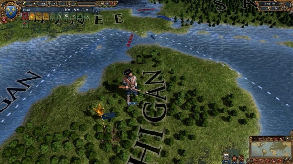 Скриншот 3 из Europa Universalis IV: Colonial British and French Unit Pack