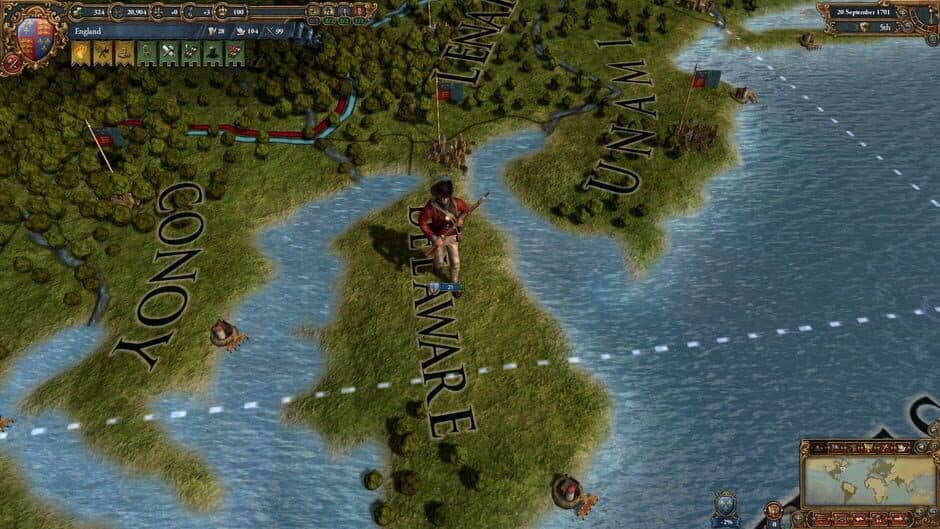 Скриншот 6 из Europa Universalis IV: Colonial British and French Unit Pack