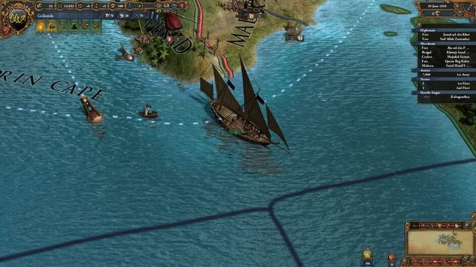 Скриншот 7 из Europa Universalis IV: Indian Ships Unit Pack