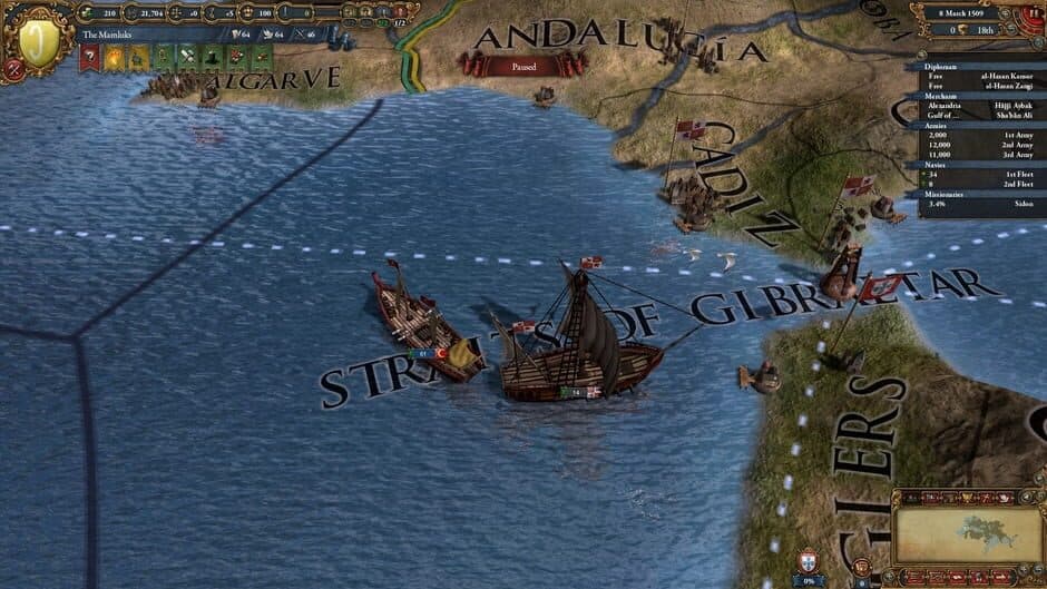 Скриншот 9 из Europa Universalis IV: Muslim Ships Unit Pack