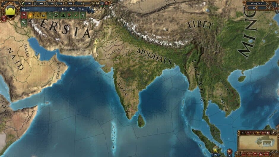 Скриншот 2 из Europa Universalis IV: Indian Subcontinent Unit Pack