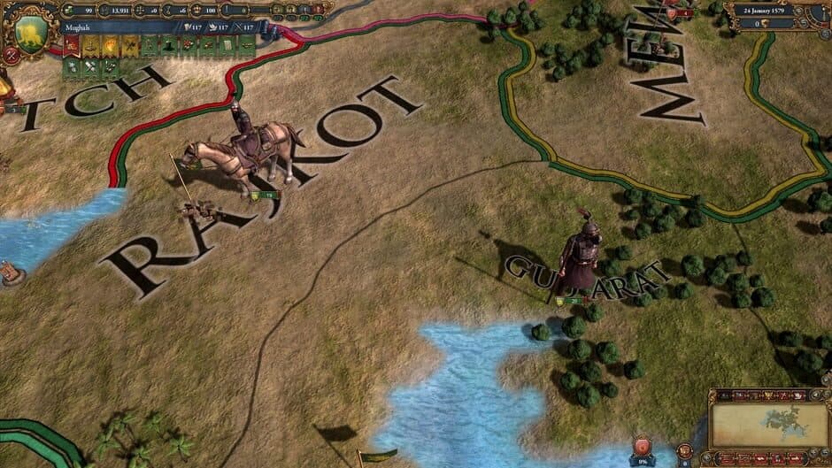 Скриншот 3 из Europa Universalis IV: Indian Subcontinent Unit Pack