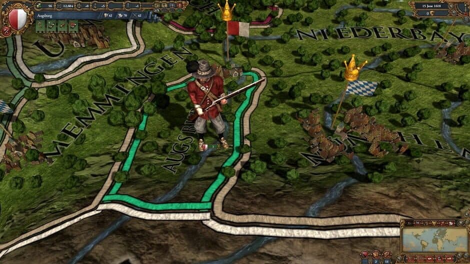 Скриншот 3 из Europa Universalis IV: Catholic League Unit Pack