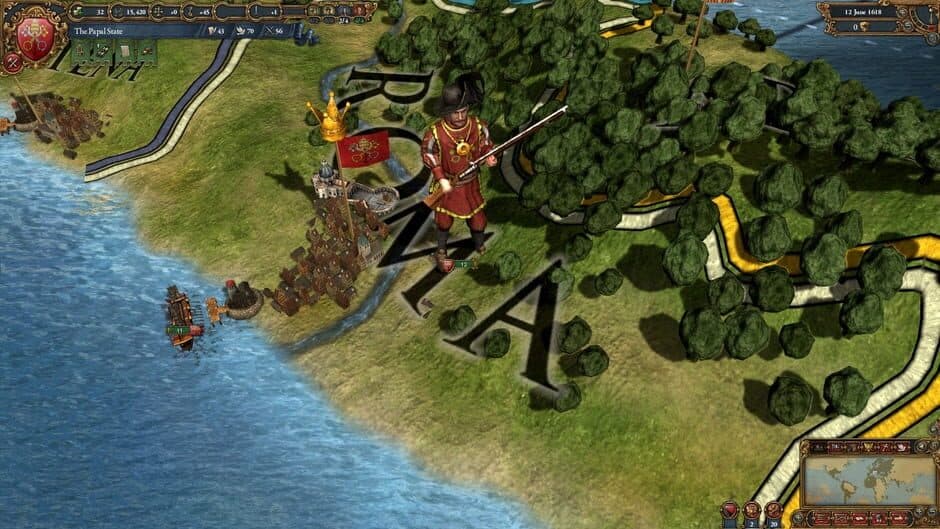 Скриншот 4 из Europa Universalis IV: Catholic League Unit Pack