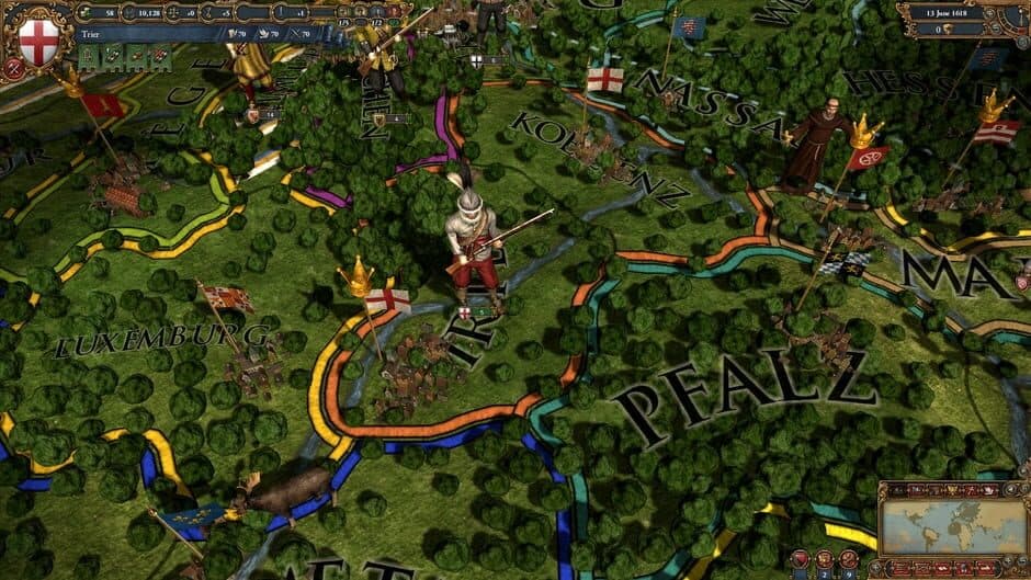 Скриншот 7 из Europa Universalis IV: Catholic League Unit Pack