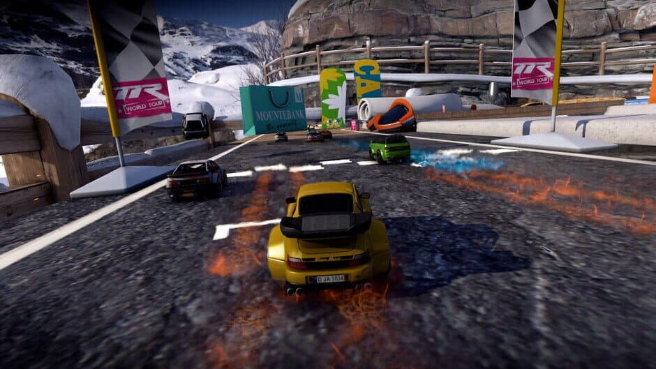 Скриншот 2 из Table Top Racing: World Tour - Tropical Ice Pack