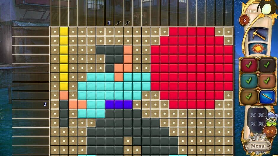 Скриншот 1 из Fantasy Mosaics 34: Zen Garden