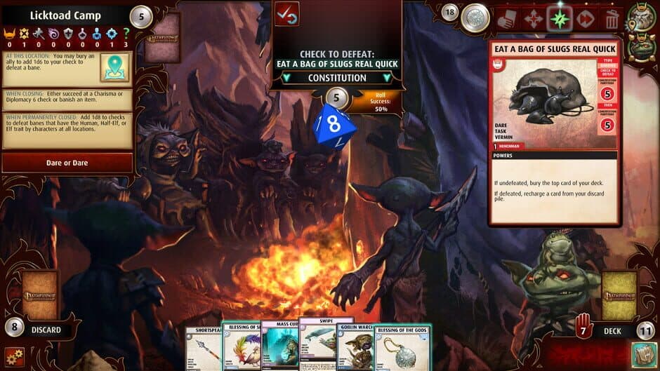 Скриншот 1 из Pathfinder Adventures: Rise of the Goblins