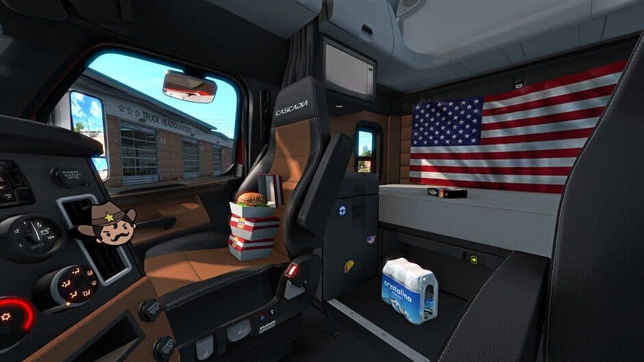 Скриншот 10 из American Truck Simulator: Cabin Accessories