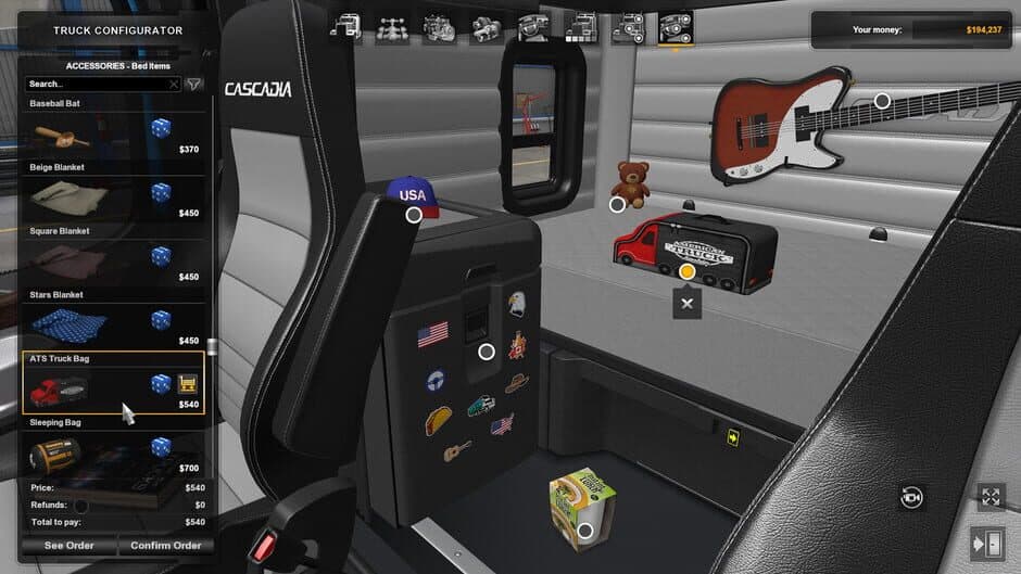 Скриншот 12 из American Truck Simulator: Cabin Accessories