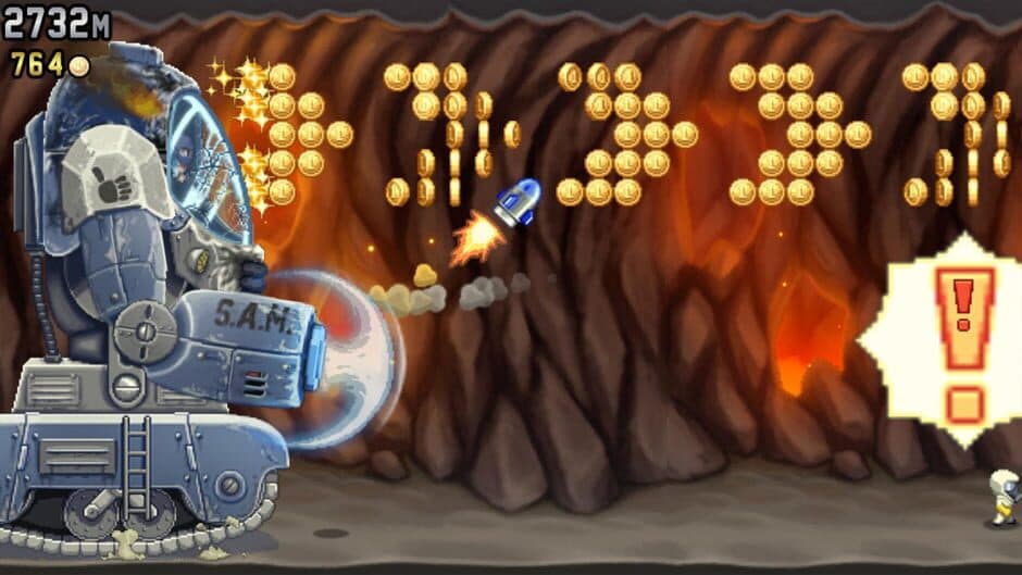 Скриншот 2 из Jetpack Joyride Deluxe