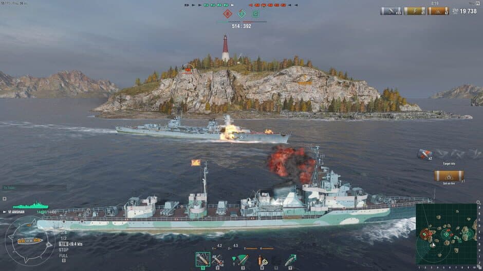 Скриншот 2 из World of Warships: Anshan Pack