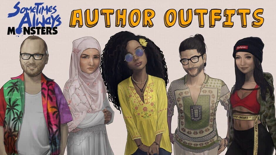 Скриншот 2 из Sometimes Always Monsters: Author Outfits