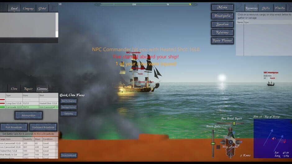 Скриншот 12 из Broadside: Perilous Waters