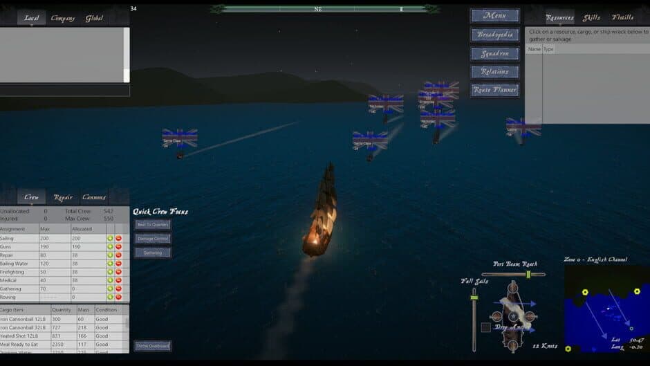 Скриншот 9 из Broadside: Perilous Waters