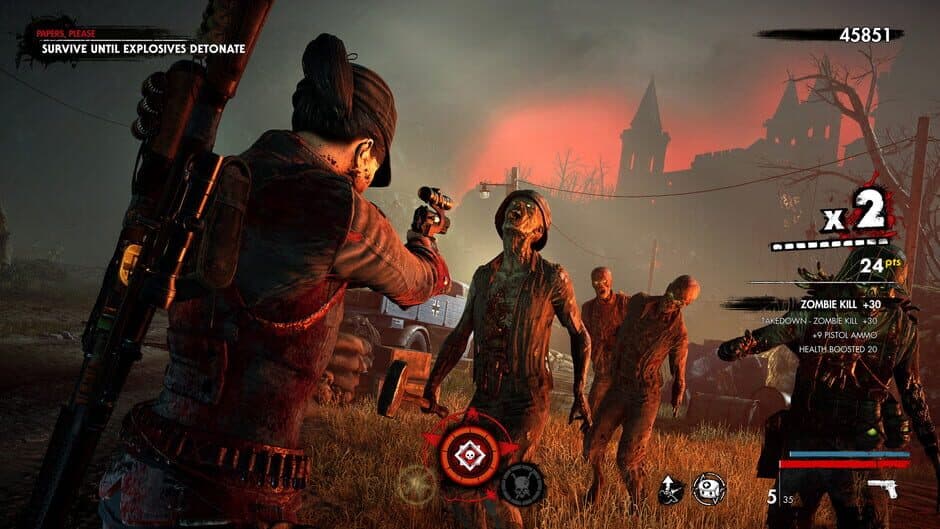 Скриншот 5 из Zombie Army 4: Dead War - Mission 8: Abaddon Asylum